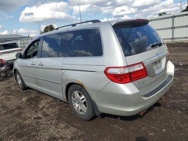 5FNRL38817B047401 - 2007 HONDA ODYSSEY TOURING SILVER photo 2