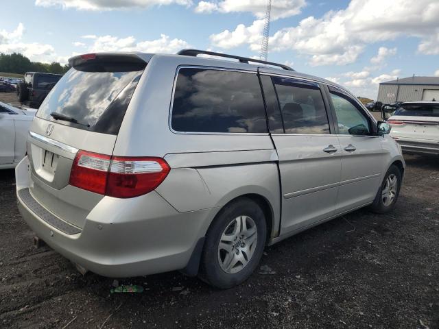 5FNRL38817B047401 - 2007 HONDA ODYSSEY TOURING SILVER photo 3