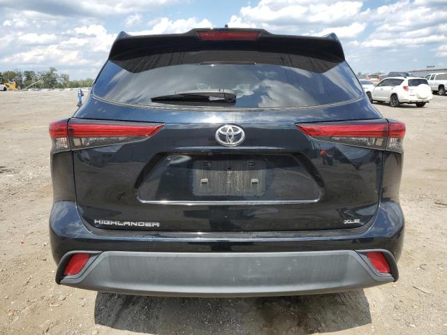 5TDGZRAH3NS546731 - 2022 TOYOTA HIGHLANDER XLE 黑色 照片 6