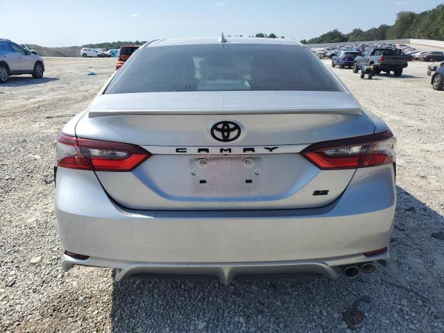 4T1G11AKXRU889778 - 2024 TOYOTA CAMRY SE NIGHT SHADE SILVER photo 6