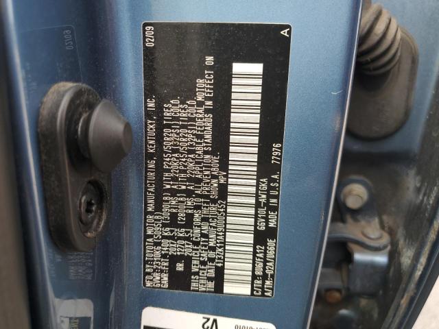 4T3ZK11A49U005452 - 2009 TOYOTA VENZA Mavi foto 14