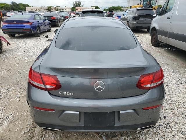 WDDWJ4KB0HF334797 - 2017 MERCEDES-BENZ C 300 4MATIC GRAY photo 6