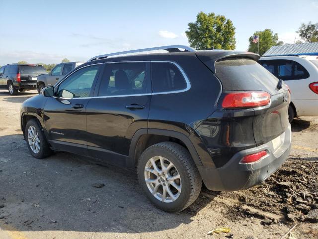 1C4PJLCB9EW116425 - 2014 JEEP CHEROKEE LATITUDE BLACK photo 2