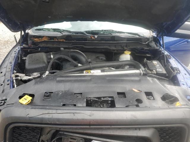 1C6RR7YT6JS187097 - 2018 RAM 1500 REBEL BLUE photo 11