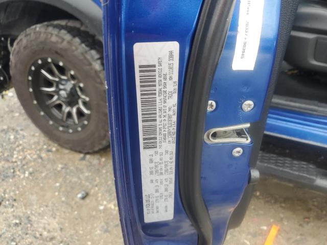 1C6RR7YT6JS187097 - 2018 RAM 1500 REBEL BLUE photo 12