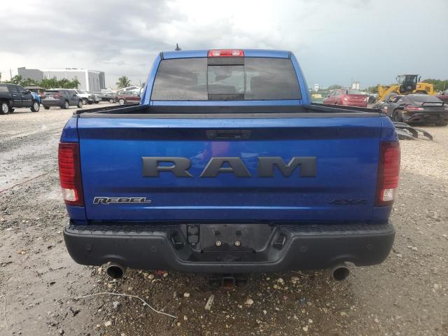 1C6RR7YT6JS187097 - 2018 RAM 1500 REBEL BLUE photo 6
