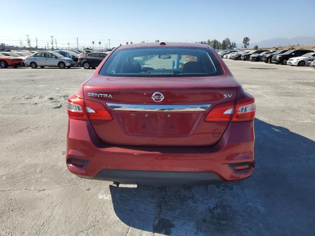 3N1AB7AP5GL653877 - 2016 NISSAN SENTRA S MAROON photo 6