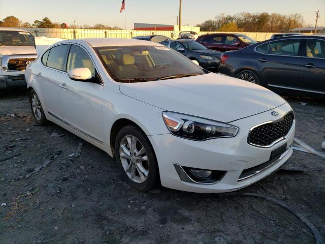 KNALN4D74F5187927 - 2015 KIA CADENZA PREMIUM WHITE photo 4