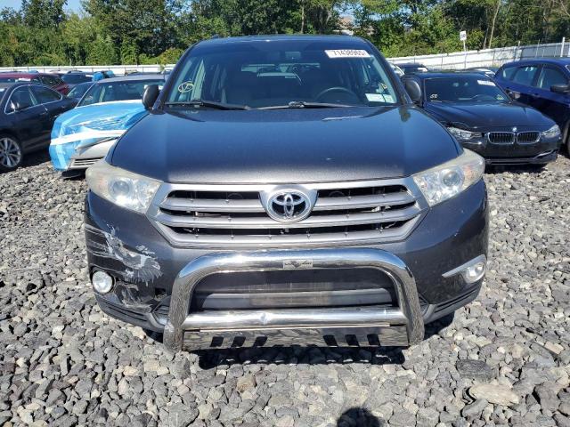 5TDBK3EH4DS227147 - 2013 TOYOTA HIGHLANDER BASE Сұр фото 5
