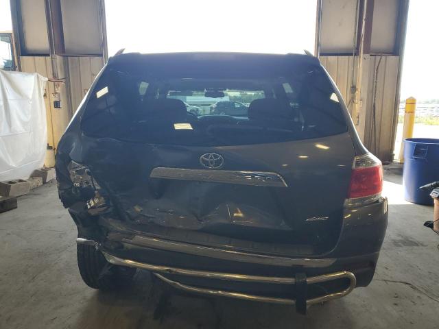 5TDBK3EH4DS227147 - 2013 TOYOTA HIGHLANDER BASE Сұр фото 6