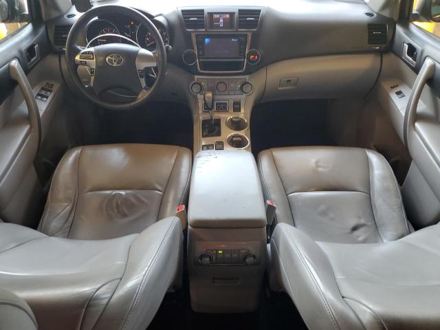 5TDBK3EH4DS227147 - 2013 TOYOTA HIGHLANDER BASE Сұр фото 8