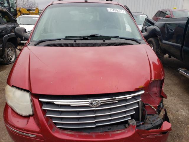 2A8GP64L67R172804 - 2007 CHRYSLER TOWN & COU LIMITED RED photo 11