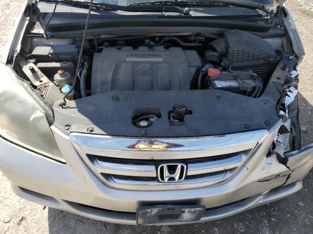 5FNRL38686B417479 - 2006 HONDA ODYSSEY EXL ვერცხლისფერი ფოტო 12