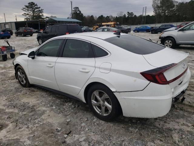 5NPEG4JA1MH064265 - 2021 HYUNDAI SONATA SE WHITE photo 2