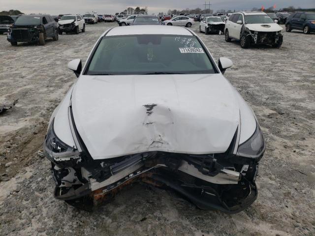 5NPEG4JA1MH064265 - 2021 HYUNDAI SONATA SE WHITE photo 5