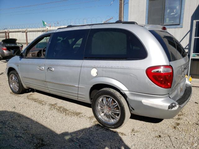 2C8GP54L82R542286 - 2002 CHRYSLER TOWN & COU LXI SILVER photo 2