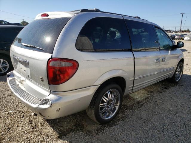 2C8GP54L82R542286 - 2002 CHRYSLER TOWN & COU LXI SILVER photo 3