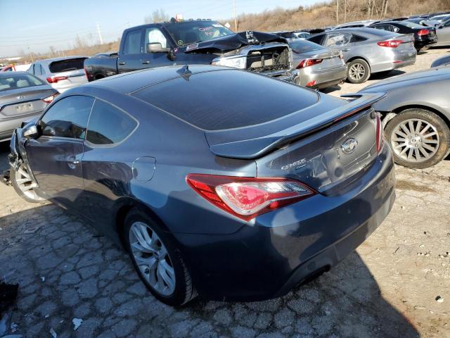 KMHHU6KJ9DU086130 - 2013 HYUNDAI GENESIS CO 3.8L BLUE photo 2