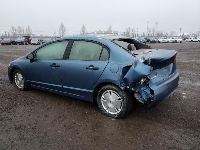 2HGFA16498H017203 - 2008 HONDA CIVIC DX-G BLUE photo 2