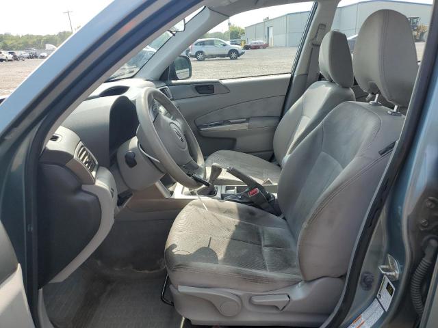JF2SH6BC3AG791985 - 2010 SUBARU FORESTER XS Көк фото 7