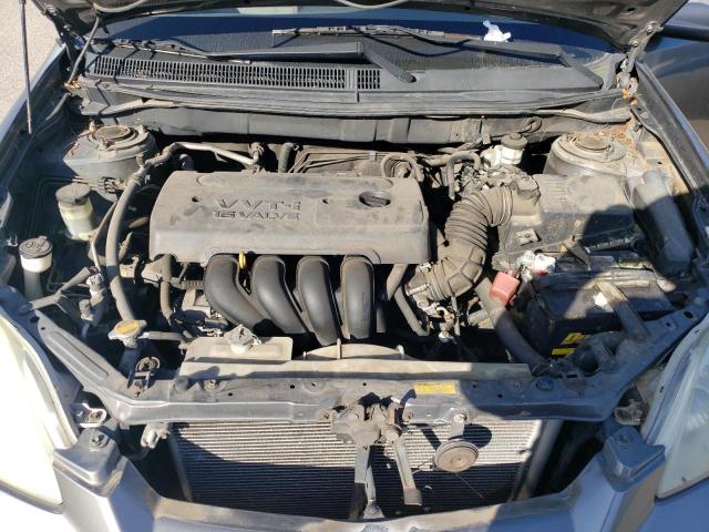 2T1KR32E06C621309 - 2006 TOYOTA COROLLA MA XR GRAY photo 11