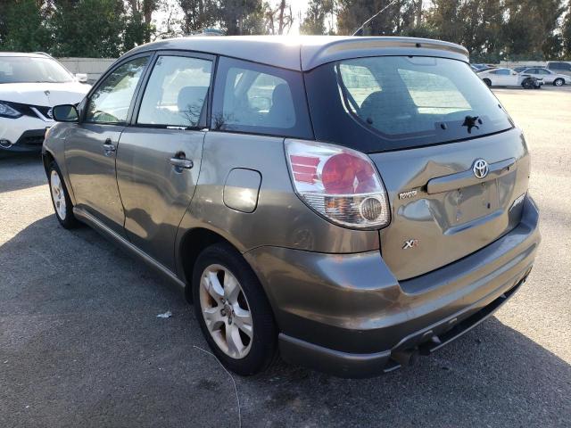 2T1KR32E06C621309 - 2006 TOYOTA COROLLA MA XR GRAY photo 2