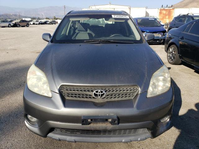 2T1KR32E06C621309 - 2006 TOYOTA COROLLA MA XR GRAY photo 5