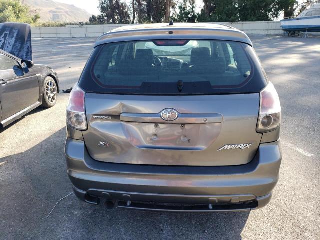 2T1KR32E06C621309 - 2006 TOYOTA COROLLA MA XR GRAY photo 6