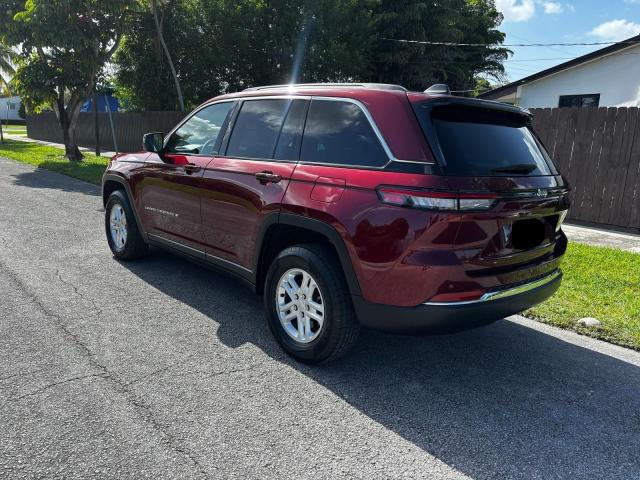 1C4RJGAG3RC708070 - 2024 JEEP GRAND CHEROKEE LAREDO 红色 照片 3