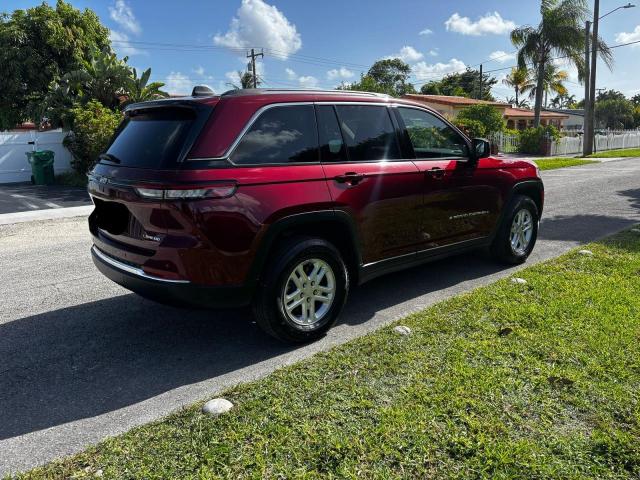 1C4RJGAG3RC708070 - 2024 JEEP GRAND CHEROKEE LAREDO 红色 照片 4