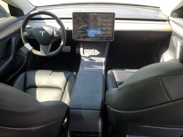 5YJ3E1ECXMF075836 - 2021 TESLA MODEL 3 Gris foto 8