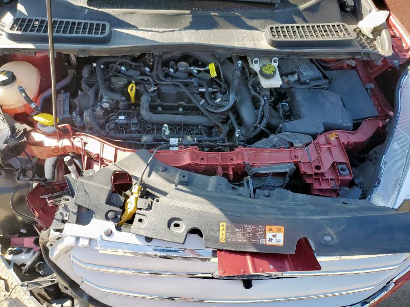 1FMCU0GD6KUB59445 - 2019 FORD ESCAPE SE წითელი ფოტო 11