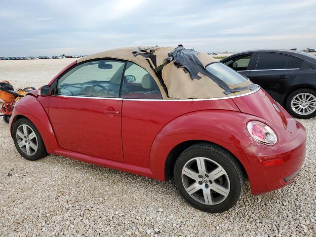 3VWRF31Y16M308535 - 2006 VOLKSWAGEN NEW BEETLE CONVERTIBLE OPTION PACKAGE 1 RED photo 2