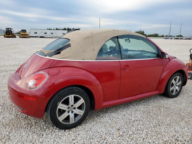 3VWRF31Y16M308535 - 2006 VOLKSWAGEN NEW BEETLE CONVERTIBLE OPTION PACKAGE 1 RED photo 3