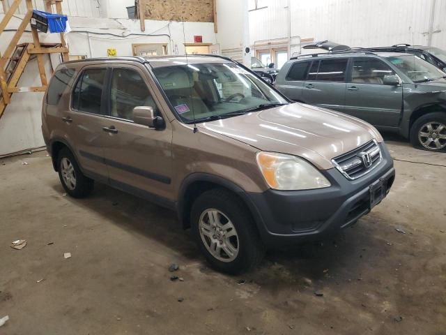JHLRD78822C002304 - 2002 HONDA CR-V EX BROWN photo 4