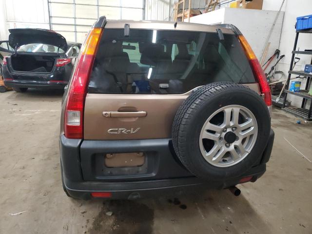 JHLRD78822C002304 - 2002 HONDA CR-V EX BROWN photo 6