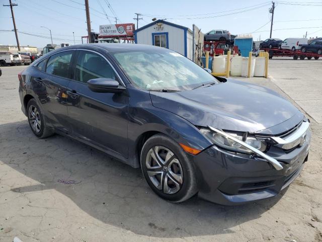 2HGFC2F58JH525404 - 2018 HONDA CIVIC LX GRAY photo 4