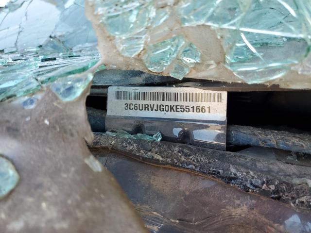 3C6URVJG0KE551661 - 2019 RAM PROMASTER 3500 HIGH ლურჯი ფოტო 10