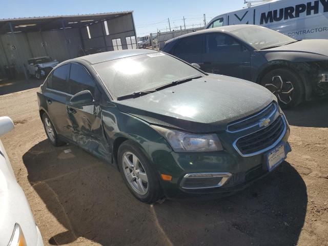 1G1PC5SB1F7200671 - 2015 CHEVROLET CRUZE LT GREEN photo 4