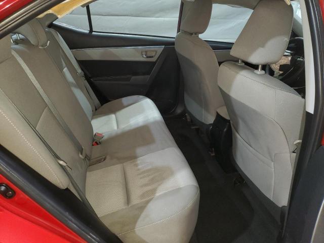 2T1BURHE0EC015306 - 2014 TOYOTA COROLLA L RED photo 10