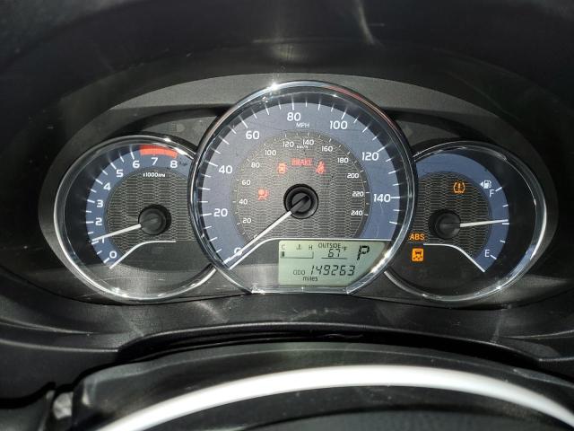 2T1BURHE0EC015306 - 2014 TOYOTA COROLLA L RED photo 9