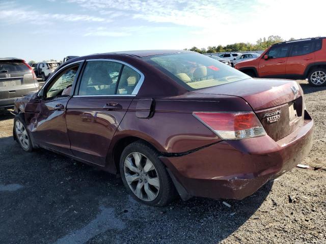 1HGCP26789A061744 - 2009 HONDA ACCORD EX RED photo 2