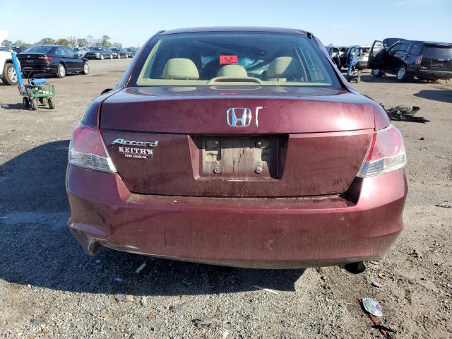 1HGCP26789A061744 - 2009 HONDA ACCORD EX RED photo 6