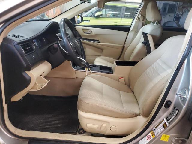 4T1BF1FK2HU383302 - 2017 TOYOTA CAMRY LE GOLD photo 7