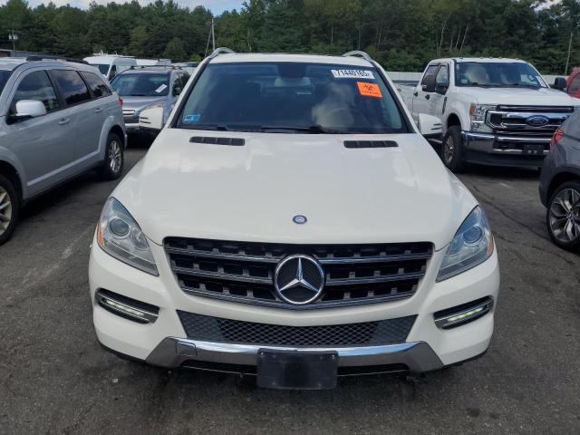 4JGDA5HB3CA020240 - 2012 MERCEDES-BENZ ML 350 4MATIC WHITE photo 5
