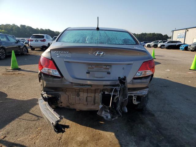 KMHCT4AE8DU324670 - 2013 HYUNDAI ACCENT GLS TAN photo 6