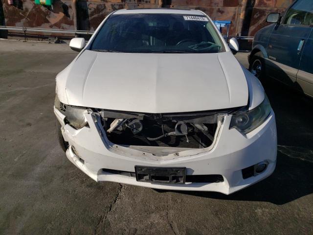 JH4CU2F62CC017909 - 2012 ACURA TSX TECH WHITE photo 5