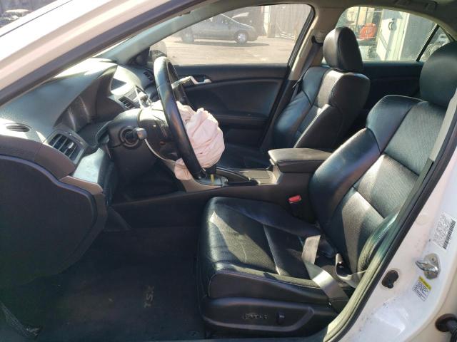 JH4CU2F62CC017909 - 2012 ACURA TSX TECH WHITE photo 7
