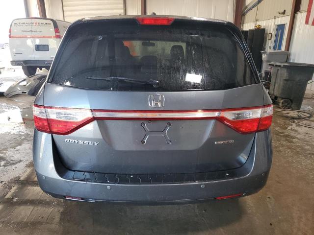 5FNRL5H96BB035550 - 2011 HONDA ODYSSEY TOURING GRAY photo 6
