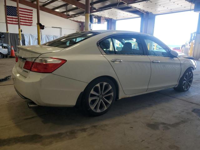 1HGCR2F59EA089832 - 2014 HONDA ACCORD SPORT WHITE photo 3